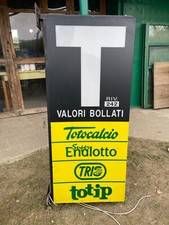 Insegna luminosa vintage tabaccheria – Totocalcio, Totip, SuperEnalotto ...