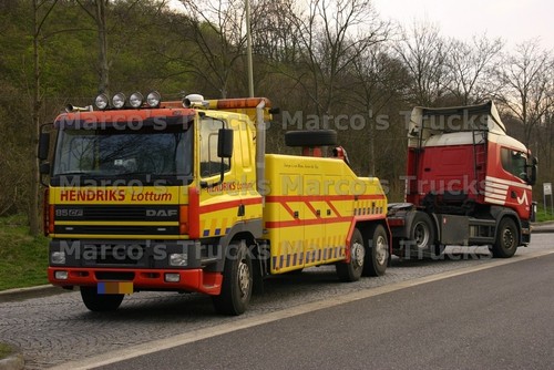 Lkw foto daf abschlepper - cf,