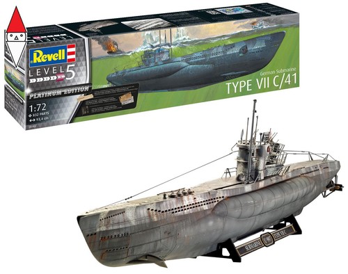 Revell german submarine - revell,