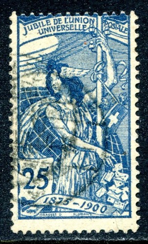 Svizzera 1900 usato 100 - svizzera,