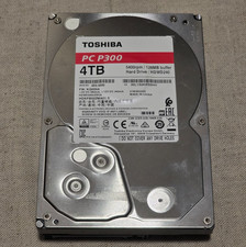 Hard Disk Toshiba PC P300 HDD 5400RPM 4TB SATA 128MB 3.5" HDWD240UZSVA