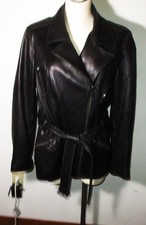 Giacca donna PELLE Studio nera