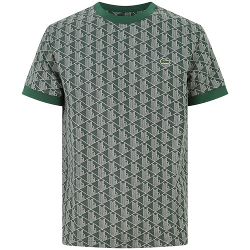 Lacoste shirt verde - -, logata