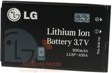 BATTERIA 900Mah LGIP-430A PER