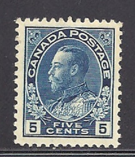 Canada scott 111 5cent - 5cent, dark
