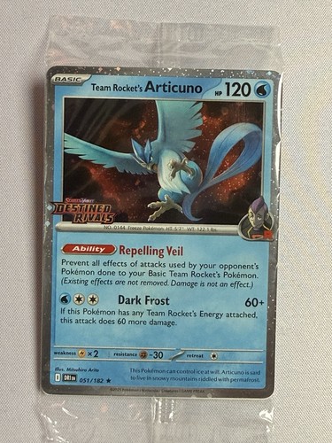 Team rocket articuno - articuno, 051/182
