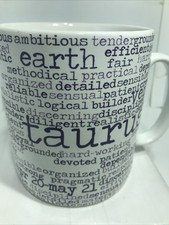 TAURO SEGNO ZODIACALE TAZZA