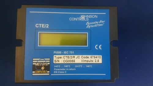 Johnson controls cte jc - johnson,