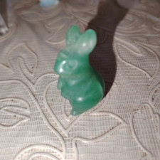 Collezione animali in pietra Coniglio in avventurina verde