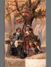 Pubblicità Macchine da cucire Singer  Cirano di Bergerac F. piccolo non  spedita