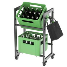 Scaffale per casse bevande 2