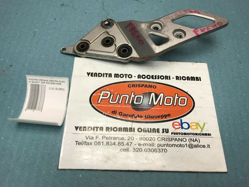 Piastra pedana poggiapiedi