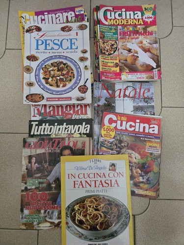 Libri riviste cucina - e,