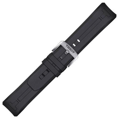 Cinturino gomma nero tissot - nero,
