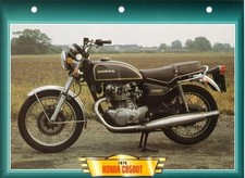 Fiche moto honda - moto, 500