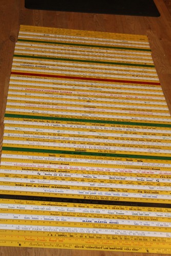 Lotto yardstick legno - yardstick,