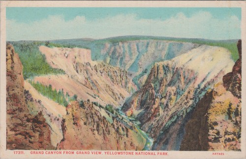 Cartolina grand canyon view - canyon,