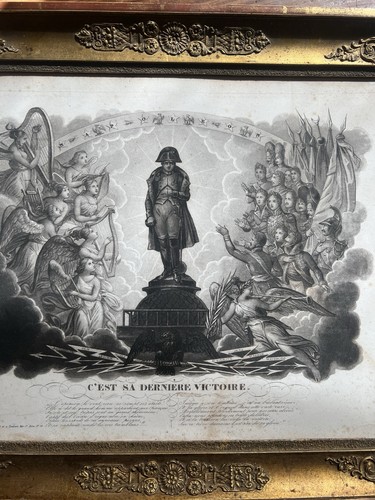 Gravure cadre empire - &,