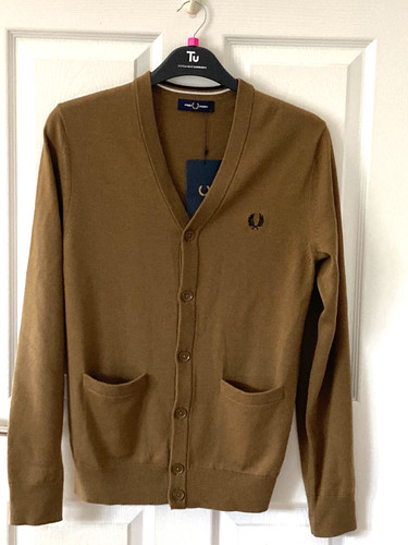 Fred perry cardigan classico - perry,