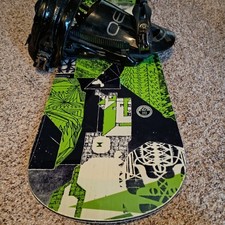 Gnu 143 snowboard rk - w/, flux