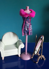 "MATTEL" Abito per Barbie "Fashion Avenue Boutique", vintage, modello 1996.