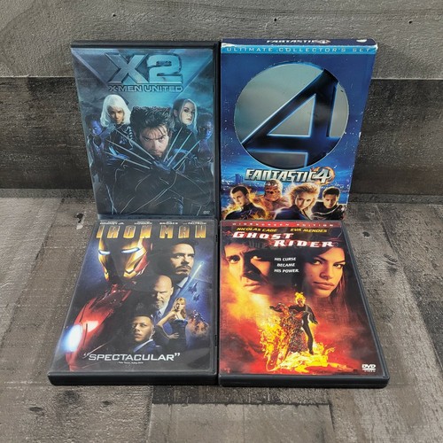 Marvel dvd movie lot - 4, lot-