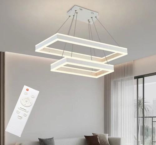Lampadario moderno rettangoli