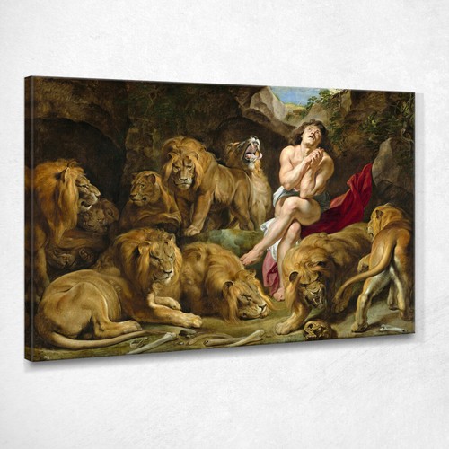 Daniele nella fossa - fossa, leoni