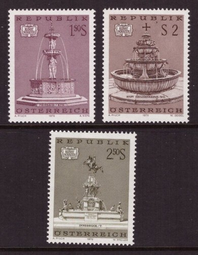 Austria 1972 fontane art - austria,