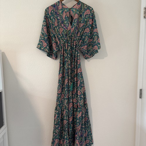 Maxi abito bohemien donna
