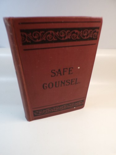 Antique 1896 safe counsel - safe,