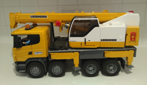 Bruder toys scania liebherr - bruder,