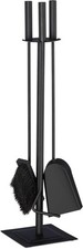 Relaxdays Fireplace Tool Set 4