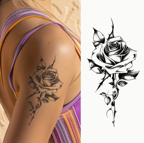 Tatouage temporaire chic - temporaire,