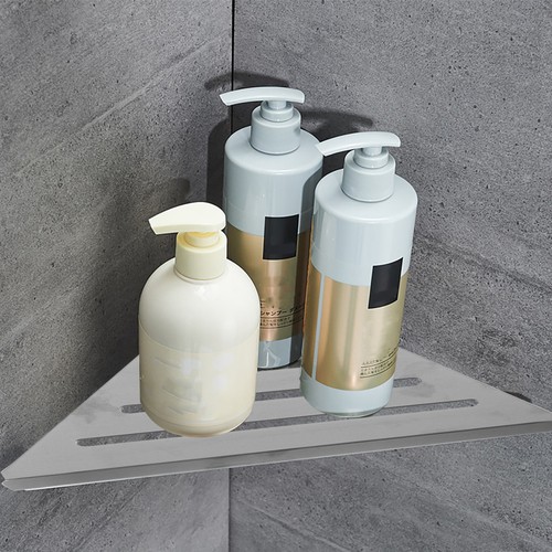 Scaffale angolare bagno porta