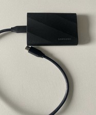 SAMSUNG PORTABLE SSD T9 2TB TYPE USB-C MODEL MU-PG2T0B OTTIMO STATO !!