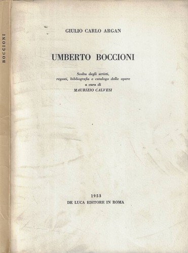Umberto boccioni giulio - umberto, boccioni.