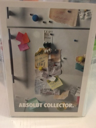 Cartolina absolut promocard - cartolina,
