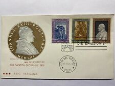 VATICANO - FDC - 80° GENETLIACO DI PAPA GIOVANNI XXIII -Medaglia oro