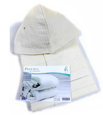 Accappatoio In Nido D'Ape 100% Cotone Sitas Uomo Donna Con Cappuccio Unisex