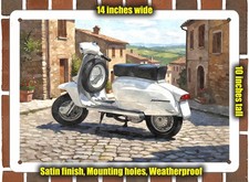 Metal Sign - 1961 Lambretta