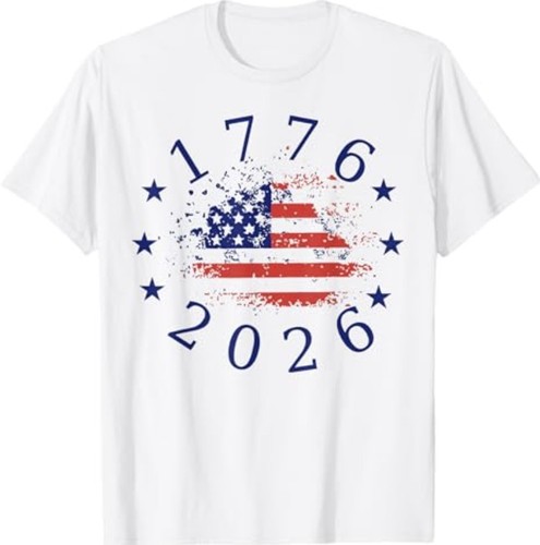 Maglietta 250 anni - anni, americana