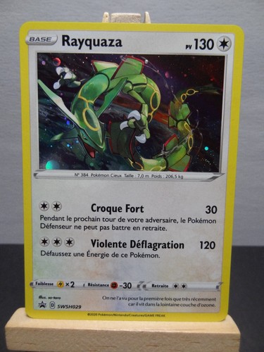 Carte pokémon rayquaza - carte, "