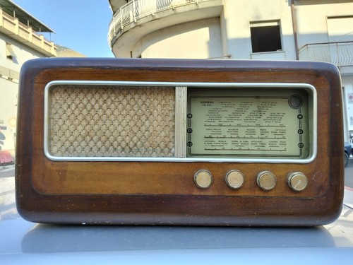 Rara radio valvole siemens - rara,