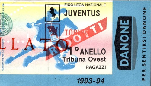 Biglietto stadio juventus - biglietto,