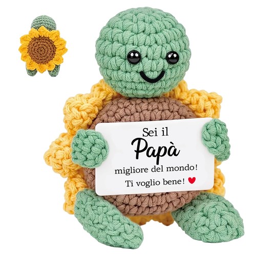 Hukuma regalo papà tartaruga - papà,