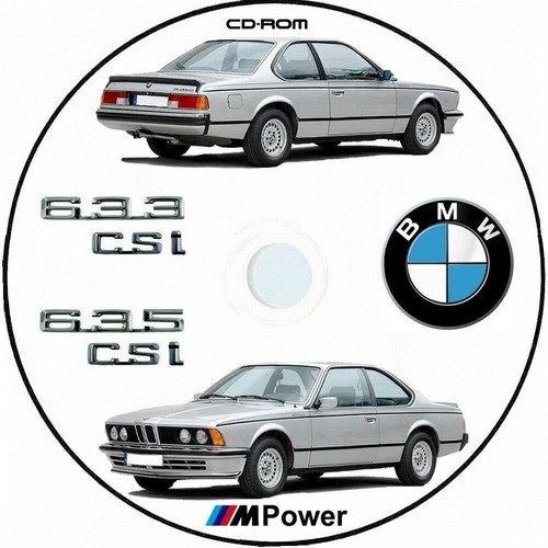 Workshop manual bmw 633 csi - manual, e