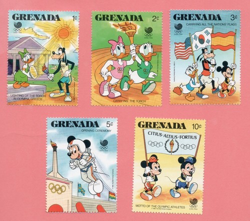 Grenada 1988 disney olimpiadi - grenada,