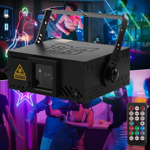 Luci scena laser animazione - di,