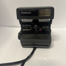Polaroid One step Auto Focus Digital Exposure System Untested Instant Camera 600